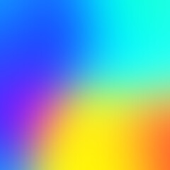 Colorful gradient abstract background. Color blur effect. Blurred colors. Colored backdrop and banner. Multi color soft and smooth wallpaper.