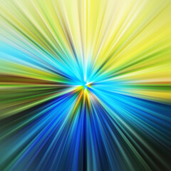 Fototapeta premium Colorful zoom motion effect. Abstract background. Color lines. Colored texture backdrop and banner. Multi color gradient pattern and textured wallpaper.