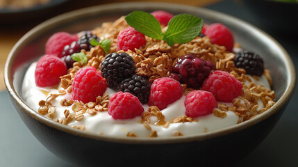 Le petit déjeuner müesli