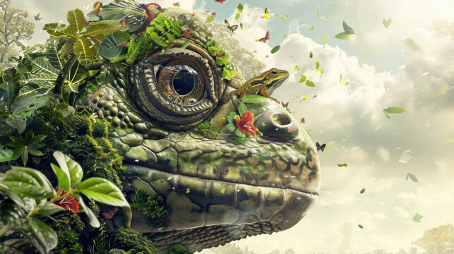 A nonprofit using cause-related advertising to raise awareness about environmental conservation, with calls to action for donations and volunteering.