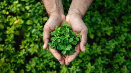 A startup developing a green brand strategy, focusing on sustainability and ethical practices in its operations and marketing.