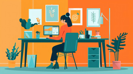 A startup developing its brand from the ground up, focusing on logo design, color schemes, and messaging.