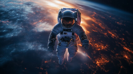 Obraz premium L'astronaute