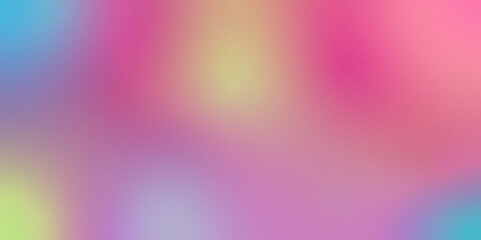 Abstract colorful bright spots gradient background .Vector backdrop for your design .Holographic background rainbow colors gradient shades .multicolor,Rough, grain, noise,grungy.Template.	