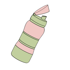 reusable water bottle with lid