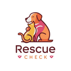 Animals Rescue Logo design