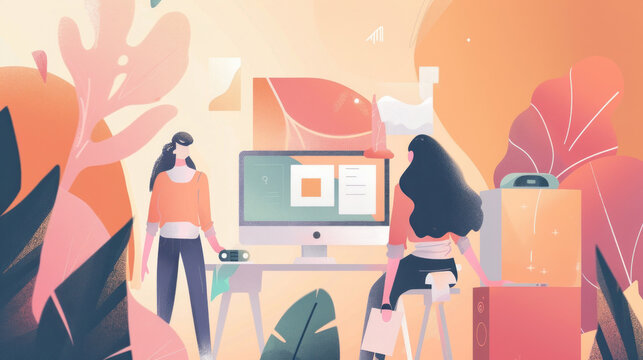 A visual of a personal brand image strategy, highlighting key elements such as logo design, color palette, and tone of voice.