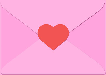 Valentine Envelopes Clipart Vector, graphic element