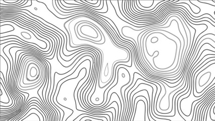 Topography vector background, banner. Imitation of a geographical map, contour lines. Modern design with topographic wavy pattern design.paper texture Imitation of a geographical map shades	
