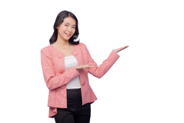 Confident Asian Business Woman