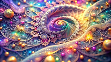 abstract fractal background