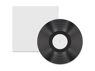 Fototapeta premium An image of a Vinyl isolated on a white background