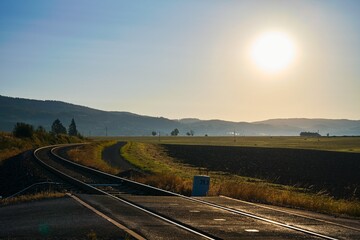 Morning walk in the homeland 