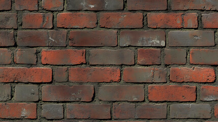 Obraz premium A brick wall with a rustic, vintage aesthetic.