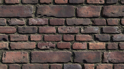 Obraz premium A close up of a weathered brick wall.