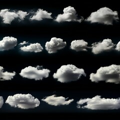 blue sky with clouds