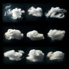 blue sky with clouds