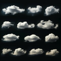 blue sky with clouds