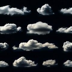 blue sky with clouds