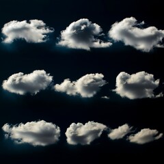 blue sky with clouds