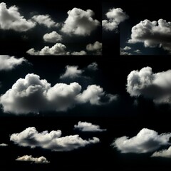 blue sky with clouds