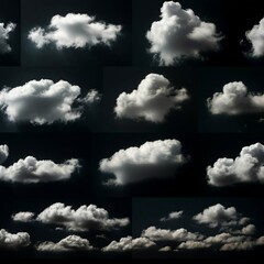 blue sky with clouds