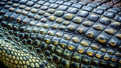 Alligator skin texture large rough scales