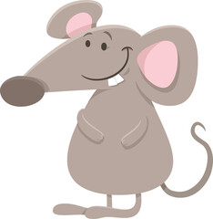 cute cartoon mouse animal character