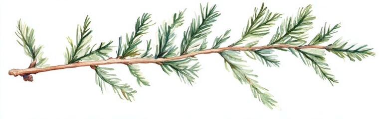 Fototapeta premium Exploring the distinctive foliage of Cedars libani branches in nature