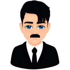 middle aged charismatic male man