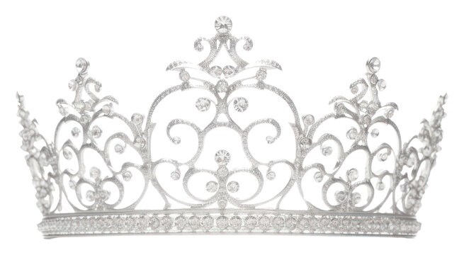 PNG Crown tiara white background celebration.