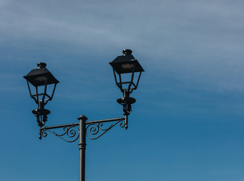 street lamp in the old style