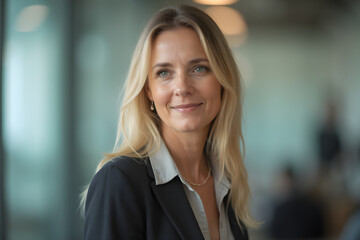 portrait of a young business woman 