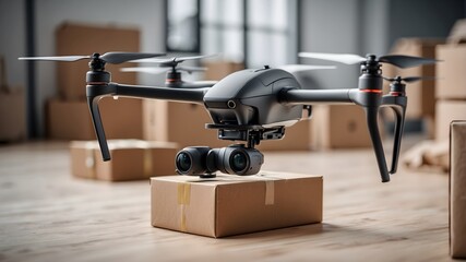 Effizienzsteigerung durch Drohnen: Automatisierte Paketzustellung