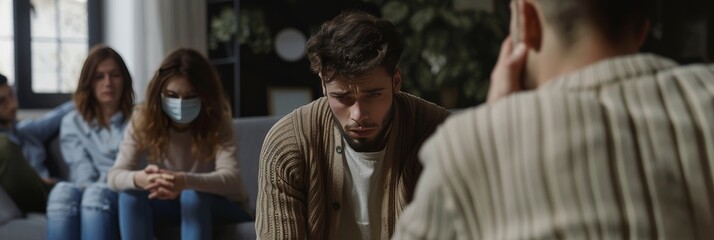 Group therapy session fosters connections and mutual understanding