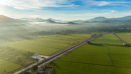 Sunrise in Bonao, Dominican Republic