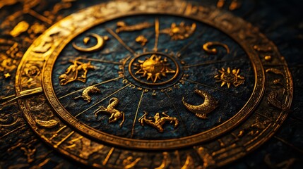 Fototapeta premium Astrology Symbol Artwork
