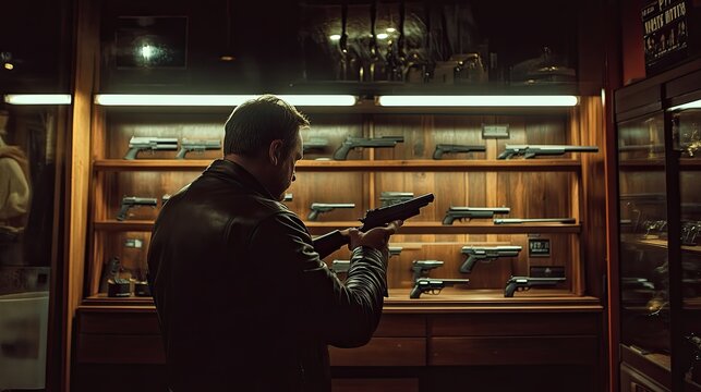 Exploring Firearms in a Gun Shop
