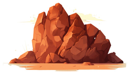 PNG Mountain nature rock creativity.