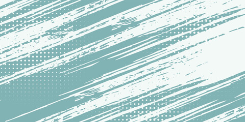 Soft sea green grunge texture decorative background design vector