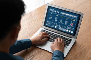 Customer satisfaction and evaluation analysis on modish software computer for marketing strategy...