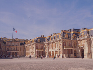 Naklejka premium Palace of Versailles in Paris, France