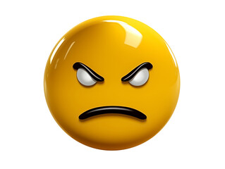 Fototapeta premium sad emoticon with a smile