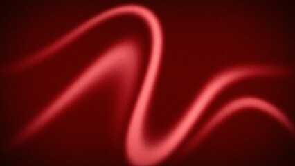 Obraz premium A dynamic abstract gradient featuring soft red flowing lines with a grainy texture, ideal for vibrant wallpapers, backgrounds, and creative digital designs