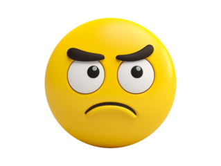 sad emoticon with a smile