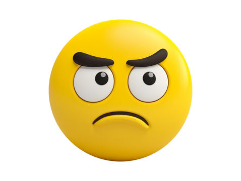 sad emoticon with a smile