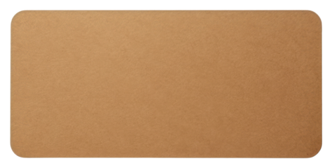 PNG Brown rectangle shape white background simplicity cardboard.