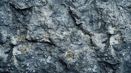 Fototapeta premium Close up of rough, gray, textured rock.