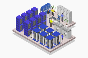 Isometric Database Center