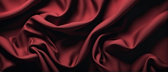 Obraz premium Red Fabric Texture